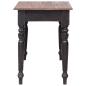 Preview: Schreibtisch mit 3 Schubladen 117×57×75 cm Massivholz Mahagoni