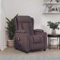 Preview: ARDEBO.de - Massagesessel Dunkelbraun Stoff