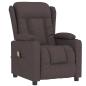 Preview: Massagesessel Dunkelbraun Stoff