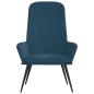 Preview: Relaxsessel Blau Samt