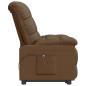 Preview: Relaxsessel Elektrisch Braun Stoff