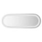 Preview: LED-Badspiegel 40x15 cm Oval