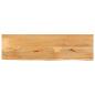 Preview: ARDEBO.de - Tischplatte mit Baumkante 110x30x3,8 cm Massivholz Mango