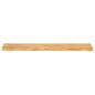 Preview: Tischplatte mit Baumkante 140x40x3,8 cm Massivholz Mango