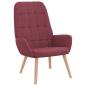 Preview: Relaxsessel Stoff Weinrot