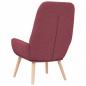Preview: Relaxsessel Stoff Weinrot