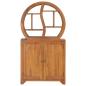 Preview: Schrank mit Yin-Yang-Regal 70x30x130 cm Teak Massivholz