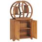 Preview: Schrank mit Yin-Yang-Regal 70x30x130 cm Teak Massivholz