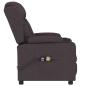 Preview: Massagesessel Elektrisch Dunkelbraun Stoff