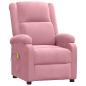 Preview: Massagesessel Rosa Samt