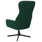 Preview: Relaxsessel Dunkelgrün Samt