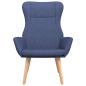 Preview: Relaxsessel Blau Stoff
