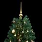 Preview: Künstlicher Weihnachtsbaum Klappbar 300 LEDs & Kugeln 240 cm