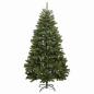 Preview: Künstlicher Weihnachtsbaum Klappbar 300 LEDs & Kugeln 240 cm