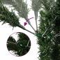Preview: Künstlicher Weihnachtsbaum Klappbar 300 LEDs & Kugeln 240 cm