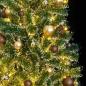 Preview: Künstlicher Weihnachtsbaum 300 LEDs & Kugeln Beschneit 210 cm