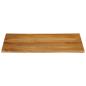Preview: Tischplatte mit Baumkante 110x80x3,8 cm Massivholz Mango