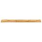 Preview: Tischplatte 160x40x2,5 cm Rechteckig Raues Massivholz Mango