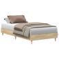 Preview: Bettgestell ohne Matratze Sonoma-Eiche 90x200 cm Holzwerkstoff
