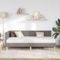Preview: Eckbettgestell mit Matratze Sonstiges 2 Stk. Taupe Stoff