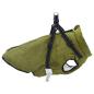 Preview: Hundemantel Olivegrün L44 Fleece und Polyester