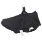 Preview: Hundemantel Schwarz L68 Fleece und Polyester