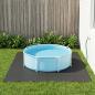 Preview: ARDEBO.de - Pool Bodenschutzmatte 40 stk. Schwarz 14,4 m² EVA-Schaum