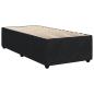 Preview: Boxspringbett mit Matratze Schwarz 80 x 200 cm Samt