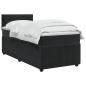 Preview: Boxspringbett mit Matratze Schwarz 80 x 200 cm Samt