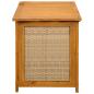 Preview: Gartenlagerbox 141 L Massivholz Akazie 90 x 50 x 56 cm Beige