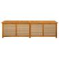 Preview: Gartenlagerbox 185 L Massivholz Akazie 200 x 50 x 56 cm Beige