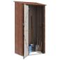 Preview: Gartenhütten Braun 103 x 74 x 200 cm Metall