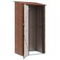 Preview: Gartenhütten Braun 103 x 74 x 200 cm Metall
