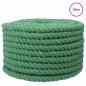 Preview: Baumwollseil 16 mm 100 m Grün 100% Baumwolle
