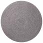 Preview: Jute-Untersetzer 12 Stk. Grau 100% Tossa-Jute