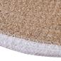 Preview: Jute Platzsets 12 stk. Natürlich und Weiß 100% Tossa Jute