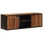 Preview: Handgemachter TV-Schrank 105 x 30 x 35 cm Massivholz Mango