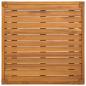 Preview: Gartentisch Massivholz Akazie Natur 60 x 60 x 30 cm