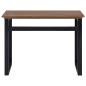 Preview: Schreibtisch Natur Massivholz Teak 100 x 45 x 75cm