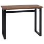 Preview: Schreibtisch Natur Massivholz Teak 100 x 45 x 75cm