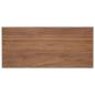 Preview: Schreibtisch Natur Massivholz Teak 100 x 45 x 75cm