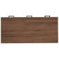 Preview: Schreibtisch mit Schubladen Natur Massivholz Teak