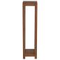 Preview: Pflanzenständer 2 Stk. Natur 25 x 25 x 100 cm Massivholz Teak