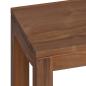 Preview: Pflanzenständer 2 Stk. Natur 25 x 25 x 100 cm Massivholz Teak