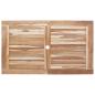 Preview: Klappbarer Gartentisch Natur 120 x 70 x 75,5 cm