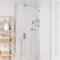 Preview: ARDEBO.de - Verborgenes Duschsystem (Quadrat) Silber Edelstahl 201