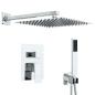 Preview: Verborgenes Duschsystem (Quadrat) Silber Edelstahl 201