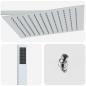 Preview: Verborgenes Duschsystem (Quadrat) Silber Edelstahl 201