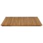 Preview: Tischplatte 90 x 90 x 3,5 cm Quadratisch Massives Teakholz