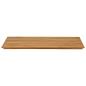 Preview: Tischplatte 100 x 50 x 3,5 cm Rechtwinklig Massives Teakholz